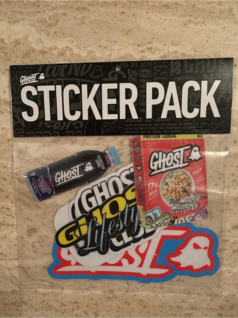 Ghost Lifestyle Sticker Pack
